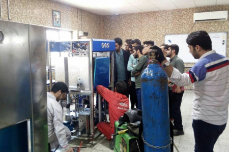 بازدید علمی از کارخانه سلامت صنعت بوعلی